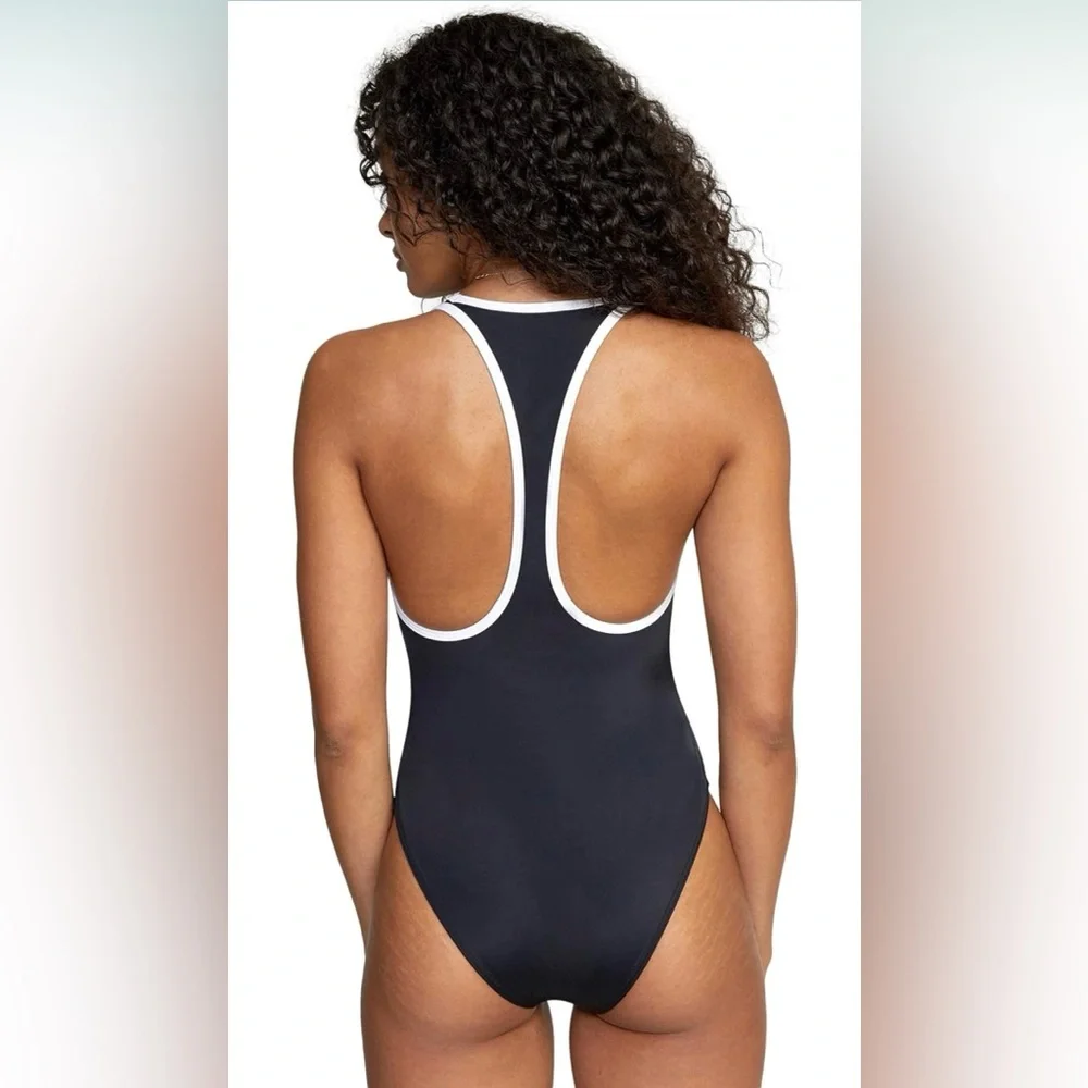 RVCA Women's Standard Cheeky One Piece Swimsuit - Picture 3 of 4